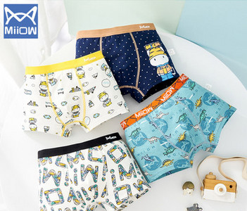 Vaikiškas bokso kelnaitės su kitokiu raštu berniukams