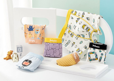 Vaikiškas bokso kelnaitės su kitokiu raštu berniukams