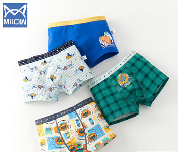 Vaikiški bokseriai berniukams - keturių dalių rinkinys