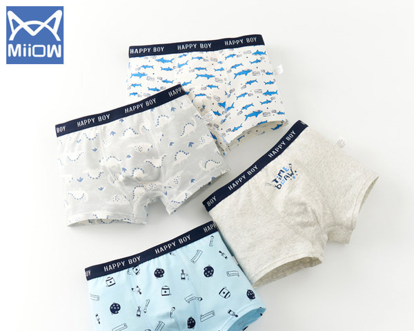 Vaikiški bokseriai berniukams - keturių dalių rinkinys