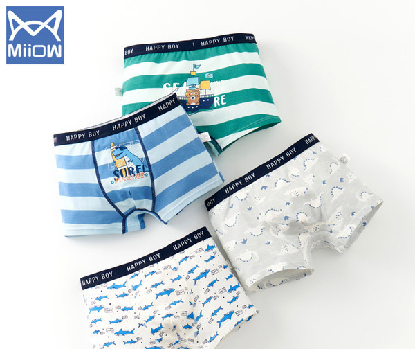 Vaikiški bokseriai berniukams - keturių dalių rinkinys