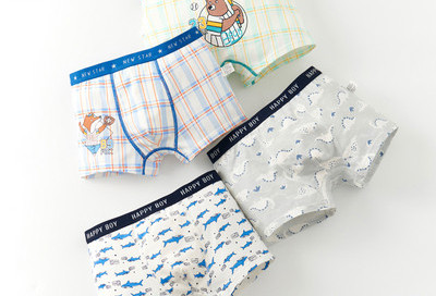 Vaikiški bokseriai berniukams - su tamprėmis