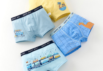 Vaikiški bokseriai berniukams - su tamprėmis