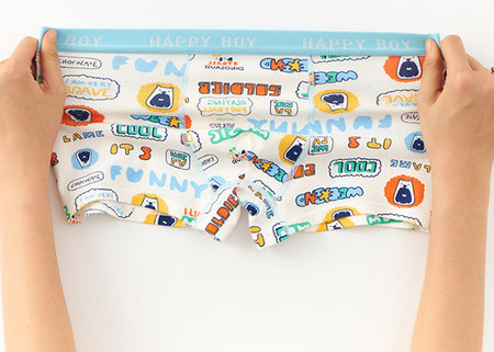 Vaikiški bokseriai berniukams - su tamprėmis