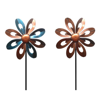 Rotačný veterný mlyn Wind Spinner Veterné sochy na terasu, záhradu, trávnik, terasu