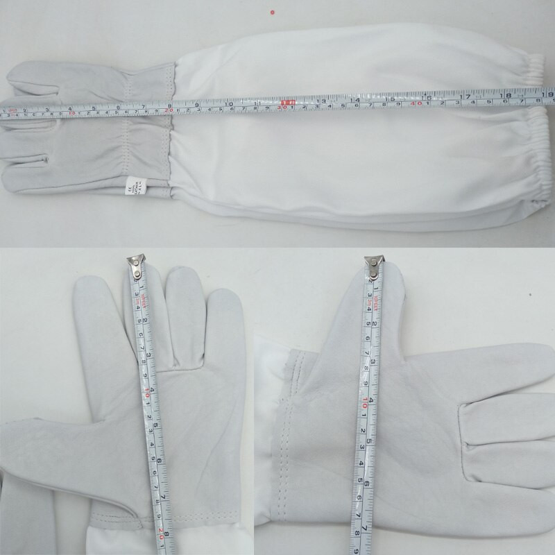 1 rinkinys Apsauginės bitininkystės pirštinės Saugus bitininkystės kostiumas Apsauga nuo įkandimų Unisex Defend Bičių laikymo pirštinės Apsauginiai drabužiai