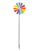 Retro 7 spalvų gėlės geležies vėjo malūnėlis pastoracinis dekoravimas įjungiamas europietiško stiliaus sodo krūva namų kiemo sodo dekoro papuošalai