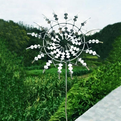 1 ks unikátnych a magických kovových veterných mlynov, vonkajších veterných rotačných rotačných lúpačov, lapačov vetra, záhrady, dvora, terasy, trávnika, dekorácie, záhradné dekorácie