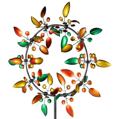 1 ks unikátnych a magických kovových veterných mlynov, vonkajších veterných rotačných rotačných lúpačov, lapačov vetra, záhrady, dvora, terasy, trávnika, dekorácie, záhradné dekorácie