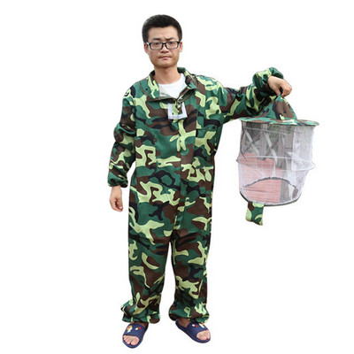 Apsauginiai drabužiai bitininkystei Viso kūno kostiumas Hat Smock Pro bičių kostiumo įranga Uždanga Skrybėlė Bičių laikymui Apsauginiai drabužiai