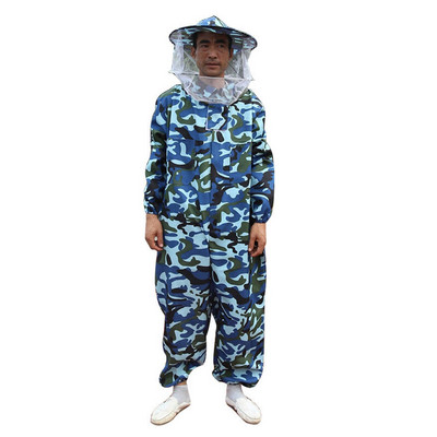 Apsauginiai drabužiai bitininkystei Viso kūno kostiumas Hat Smock Pro bičių kostiumo įranga Uždanga Skrybėlė Bičių laikymui Apsauginiai drabužiai
