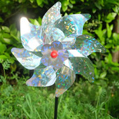 10 ks odpudzovačov vtákov, trblietavé laserové veterníky, reflexné trblietavé odpudzovače vtákov, veterný mlyn, záhradné rastliny, kvetinové záhrady, trávnik