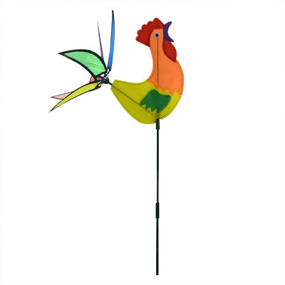 Záhradný veterný mlyn v tvare zvieraťa, veterný mlyn s rotačnou tyčou, vonkajšia dekorácia, záhradné dekorácie, ozdoby, dekorácia nádvoria