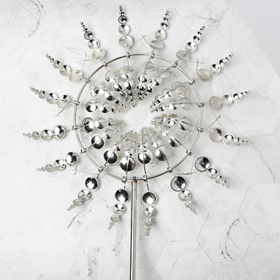 Farebné magické kovové veterné mlyny, vonkajšie veterné rotačné rotačné lapače vetra, dvor, terasa, trávnik, domáca záhrada, dekorácie, kolíky na sklade.