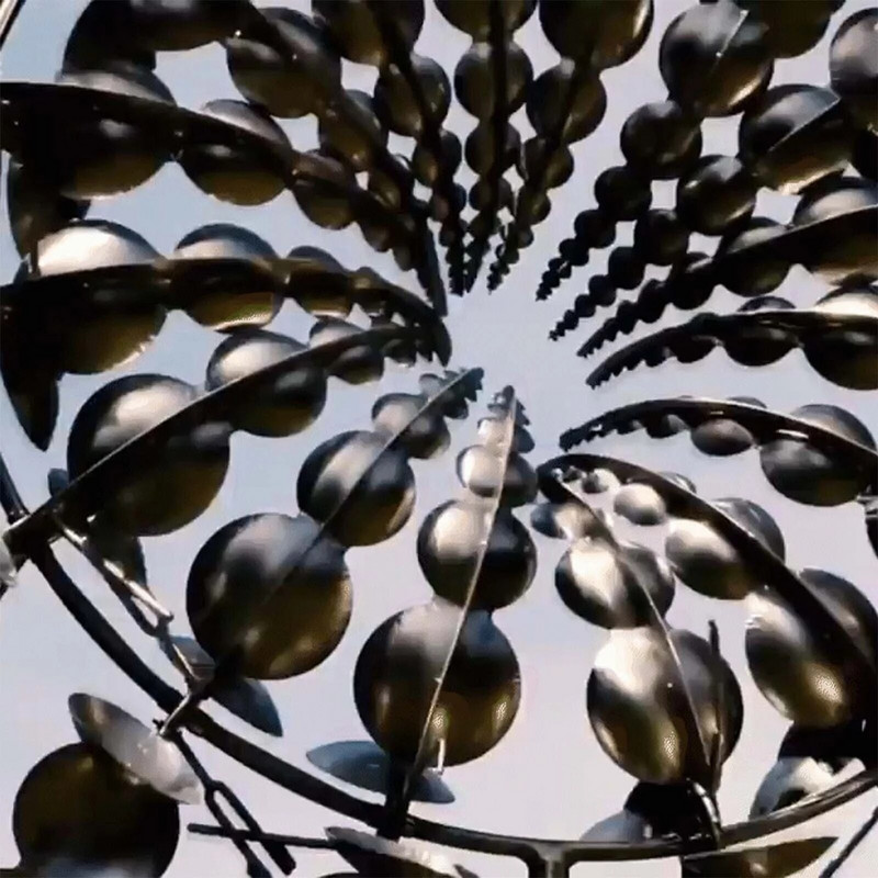 Farebné magické kovové veterné mlyny, vonkajšie veterné rotačné rotačné lapače vetra, dvor, terasa, trávnik, domáca záhrada, dekorácie, kolíky na sklade.