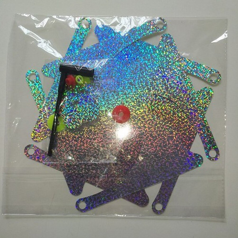 8 ks odpudzovač vtákov, veterník, reflexná ochrana, záhradná rastlina, kvet, odpudzovač vtákov, veterný mlyn, záhradná dekorácia