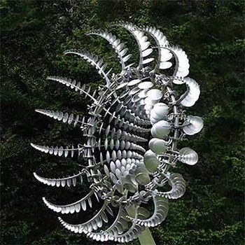 2021 Unique and Magical Metal Windmill Outdoor Dynamic Spinners Wind Catchers Exotic Yard Patio Lawn Garden Εξωτερική διακόσμηση
