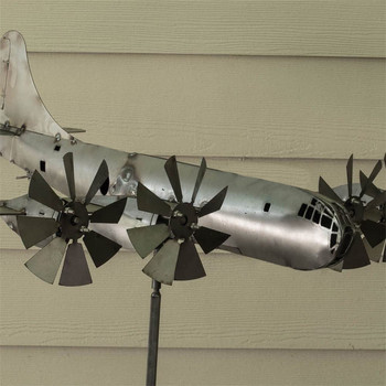 2022 New Plane Windmill Garden Outdoor Bird Holiday Διακοσμητικά Wind Spinners Εξατομικευμένη διακόσμηση αυλής Αξεσουάρ δώρου