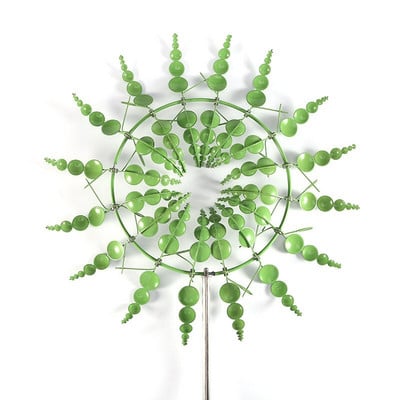 Unikátny a magický kovový veterný mlyn, vonkajšie veterné rotačné rotačné lapače vetra, dvor, terasa, ľahko inštalovateľné nástroje na dekoráciu trávnika a záhrady.