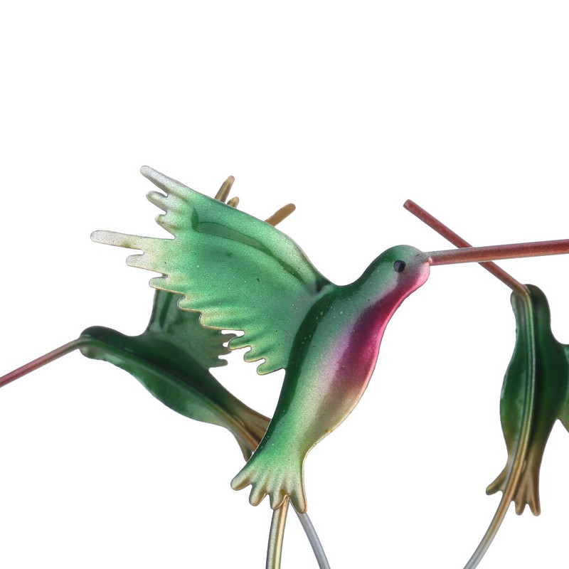 Iron Art Craft lauko 3D vėjo suktukas, atspindintis dažymas ir nerūdijantis vėjo malūnas, skirtas lauko kiemo vejos sodo dekoravimui