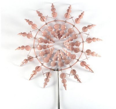 Unikalūs stebuklingi metaliniai vėjo malūnai vaivorykštės spalvos vėjo gaudyklės lauko vėjo suktukai Kiemo kiemo vejos kiemo ir sodo apdaila