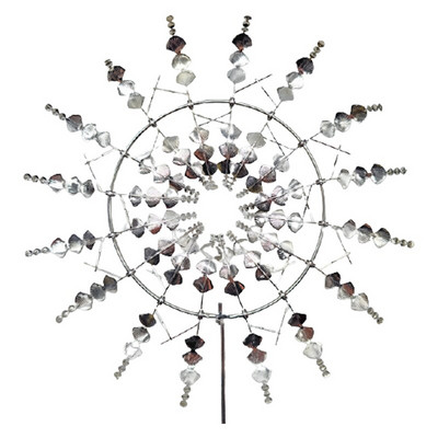 Naujas unikalus stebuklingas metalinis vėjo malūnas lauko vėjo suktukai vėjo kolektorius Kiemo kiemas vejos sodo dekoravimas lauke viduje