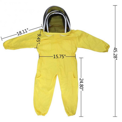 Bitininkystės drabužiai visą kūną dengia Bitininkystės reikmenys Bitininkystės įrankiai Suaugusiųjų vaikų drabužiai Bitininko kepurės Pirštinės