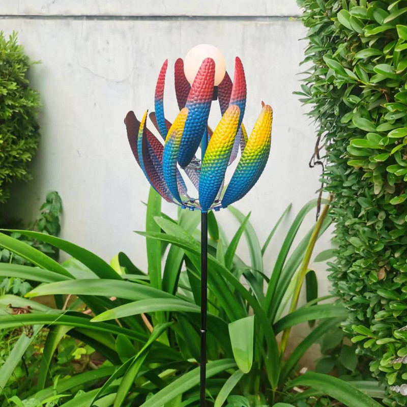Záhradné umenie Veterné vrtule Farebné veterné vrtule Veterné mlyny Veterné vrtule Veterné vrtule do dvora a záhrady Záhradné kolíky Dekoratívne