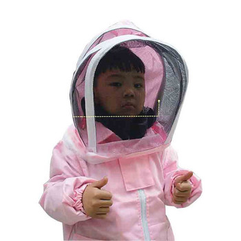 1 Σετ Γυναικείο κοστούμι μελισσοκομίας Ρούχα μέλισσας Bee Keeping Jacket Ροζ παιδικό κοστούμι μέλισσας Εξοπλισμός μελισσοκόμος Εργαλεία μελισσοκομίας