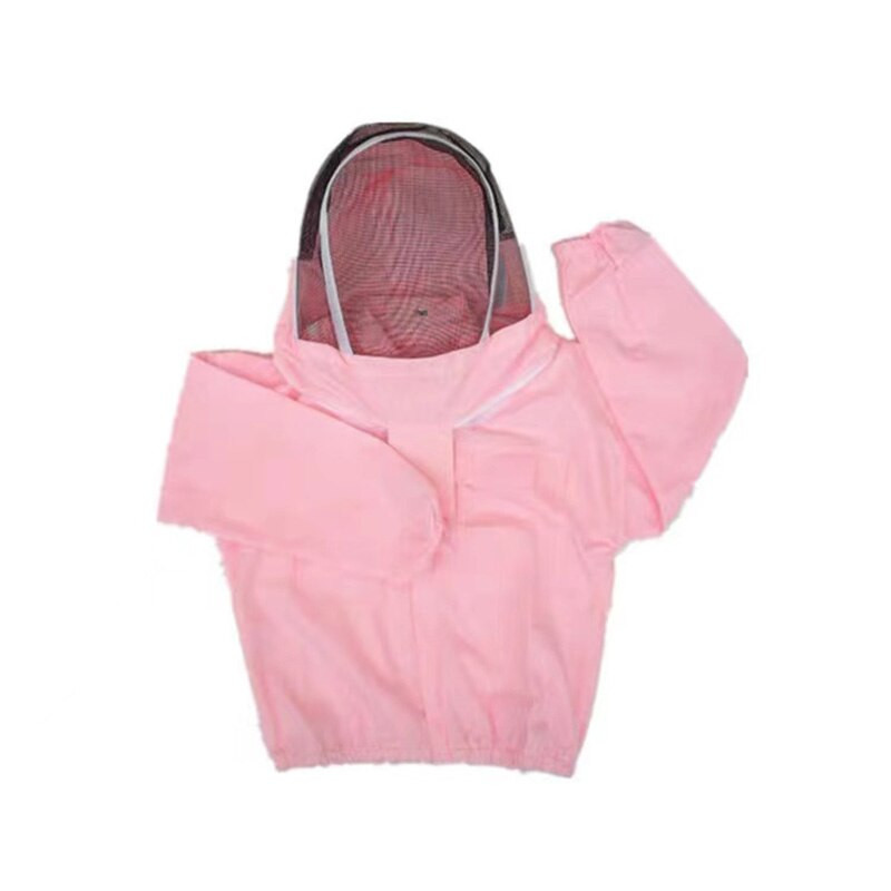 1 komplektas Moteriškas kostiumas bitininkystei Bičių drabužiai Bičių laikymo striukė Rožinė vaikiška bičių kostiumėlis Bitininko įranga Bitininkystės įrankiai