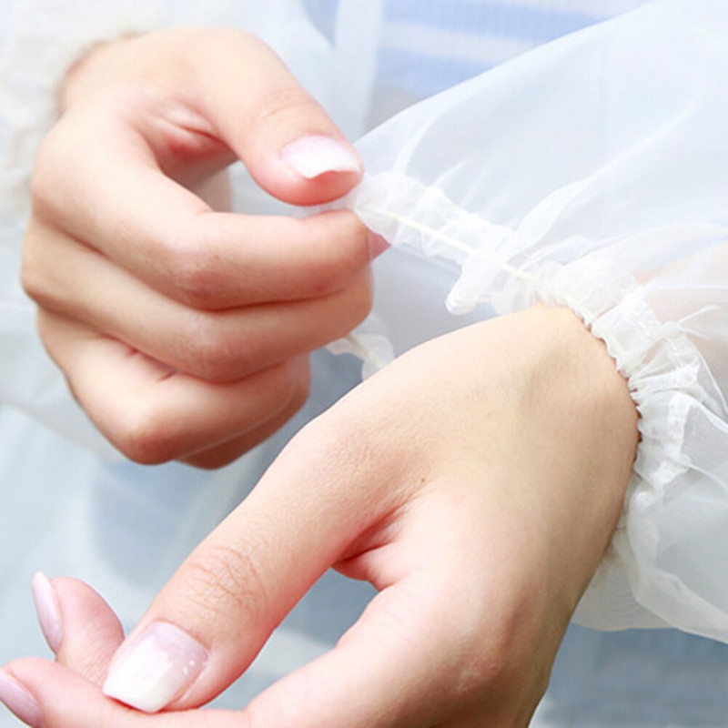 Balta laikymo bitininko įranga Profesionalus bitininkystei skirtas apsauginis striukės kostiumas su nuimamu gobtuvu bitininkų reikmenimis