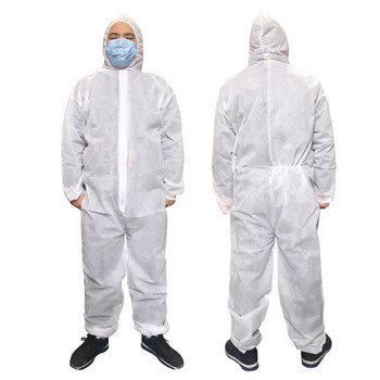 Προστατευτικά ενδύματα Μίας χρήσης Αδιάβροχο στη σκόνη Ανθεκτικό στο λάδι Ασφάλεια Εργασίας Ρούχα Spary Ζωγραφική Διακοσμητικά ρούχα Ολόσωμη στολή