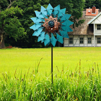 Κήπος Wind Spinner Wind Sculptures & Spinners Wind Sculpture & Spinners Yard Art 360 μοιρών Περιστρεφόμενος ανεμοσυλλέκτης πολύχρωμος