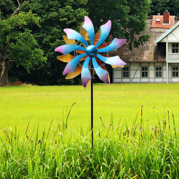 Garden Wind Spinner Wind Spinners Outdoor Metal Kinetic Wind Spinner Για Εξωτερική Αίθριο Αυλή Διακόσμηση γκαζόν Τέχνη αυλής