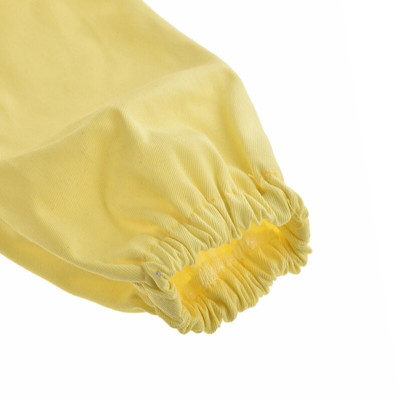 Profesionálne vetrané detské včelárske oblečenie, oblek, žltá bavlnená detská bunda, overal, včelárske vybavenie