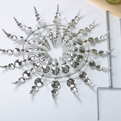 Nauji lauko stebuklingi metaliniai vėjo malūnai Vėjo suktukai Vėjo gaudyklės Kiemo kiemo sodo dekoravimas Kūrybinis vėjo malūnų pristatymas