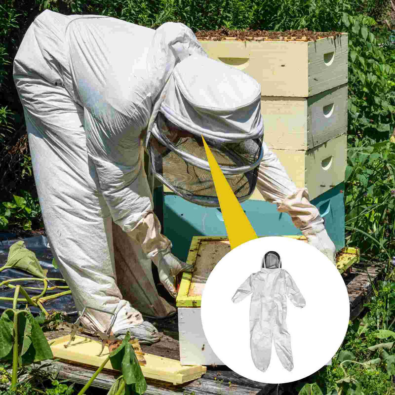 Včelársky oblek, včelársky závoj, vetraný celotelový klobúk, rukavice, oblečenie, profesionálne vybavenie, ochranné pomôcky.