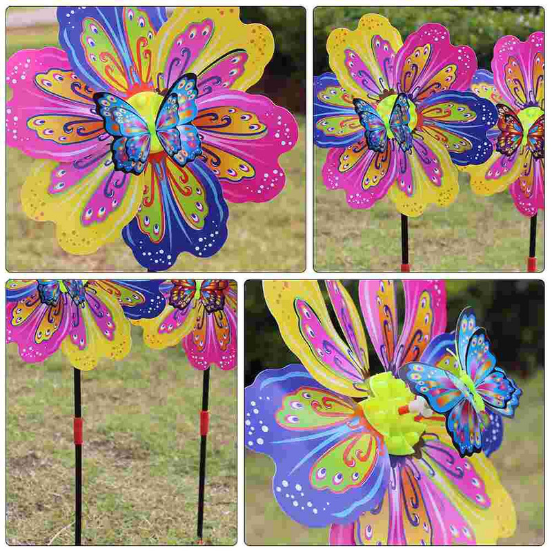 Veterník, veterná záhrada, veterníky, vonkajší lapač rán, veterný mlyn, dekoratívne kolíky, deti, slnečnica