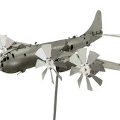 Veterný mlyn, kovový záhradný remeslo, veterný mlyn, odolný voči poveternostným vplyvom, vonkajší rotujúci lapač, štýlový terasový sochársky dekor