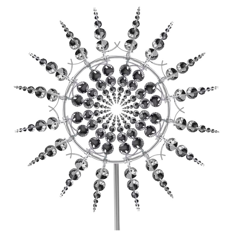 2021 m. Unikalus ir stebuklingas metalinis vėjo malūnas, lauko dinaminis vėjo suktukas, vėjo gaudytuvas Egzotiškas kiemo kiemas vejos sodo apdaila Nauja