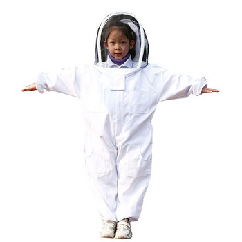 M/L Професионален детски пчеларски защитен костюм Bee Beekeepers Bee Suit Equipment Farm Visitor Защитен пчеларски костюм