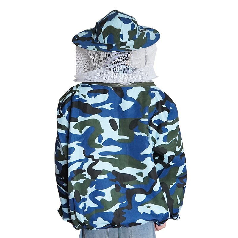 Méhészeti védőruha Ruha Kabát Méhészruha Praktikus Védő Méhészeti Ruha Fátyol ruha Kalappal Equip Ruha