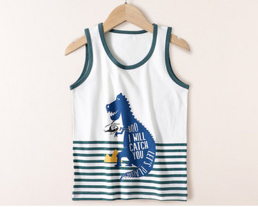 Laisvalaikio stiliaus apatinis kaklelis su aplikacijomis berniukams