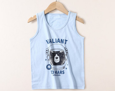 Laisvalaikio stiliaus apatinis kaklelis su aplikacijomis berniukams