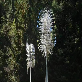 Вятърни центрофуги Уникални и вълшебни метални вятърни мелници Вятърни камбанки Вятър на открито Ловци на сънища Вътрешна морава Декорация на градина