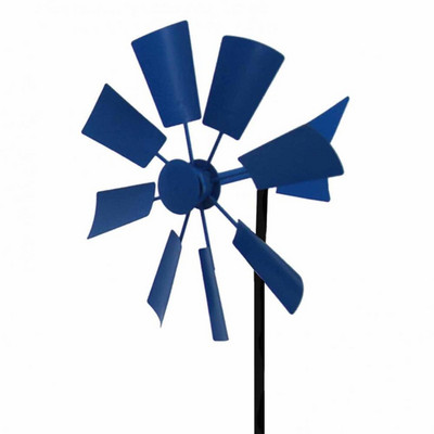 Sodo pinwheels rankų darbo kraštovaizdžio kūrimo nešiojamas lauko kuolas geležinis vejos vėjo malūnas Sodo dekoratyvinis vėjo suktukas terasai