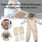 Viso kūno drabužiai bitininkystei Profesionalūs bitininkų kostiumai Apsauginiai kostiumai Saugūs unisex drabužiai Bitininkystės vaikams P7X5