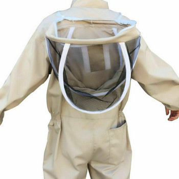 Пчеларски дрехи за цялото тяло Професионален пчеларски костюм Защита Tutelar костюми Safty Унисекс дрехи Пчеларски деца P7X5