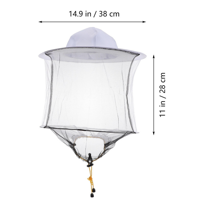 2 ks Včelárska štartovacia sada Rybársky slnečný klobúk Sieťka Včelárske príslušenstvo Klobúk Sieťka na hlavu Sieťka na hlavu Kryt hlavy