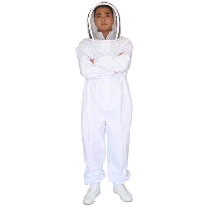 Nový včelársky oblek, celotelové včelárske oblečenie, závoj, kapucňa, klobúk, oblečenie, bunda, ochranný včelársky oblek